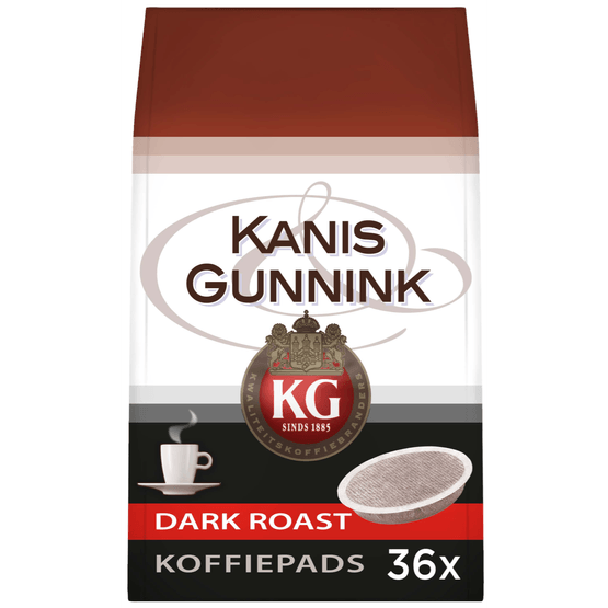 Kanis & Gunnink Dark Roast Koffiepads - Dirk