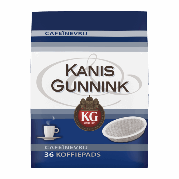 Kanis & Gunnink Koffiepads Cafeinevrij - PLUS