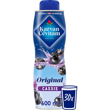 Karvan Cévitam Cassis Original Siroop - JUMBO