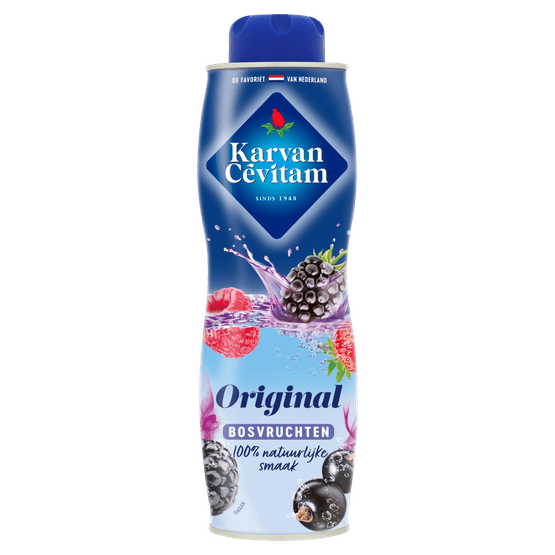 Karvan Cevitam Limonadesiroop bosvruchten - Dirk