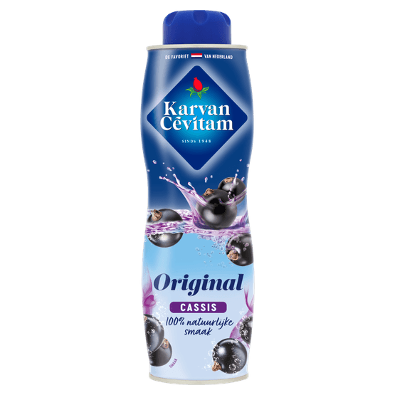 Karvan Cevitam Limonadesiroop cassis - Dirk