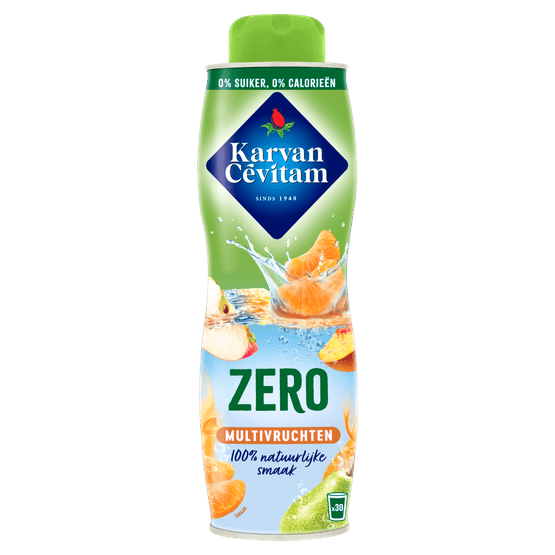 Karvan Cevitam Limonadesiroop mutlivruchten 0% - Dirk