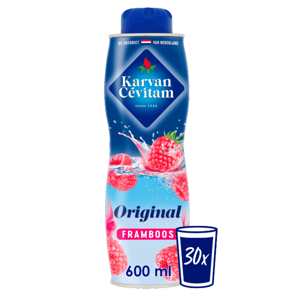 Karvan Cévitam Original framboos siroop - PLUS