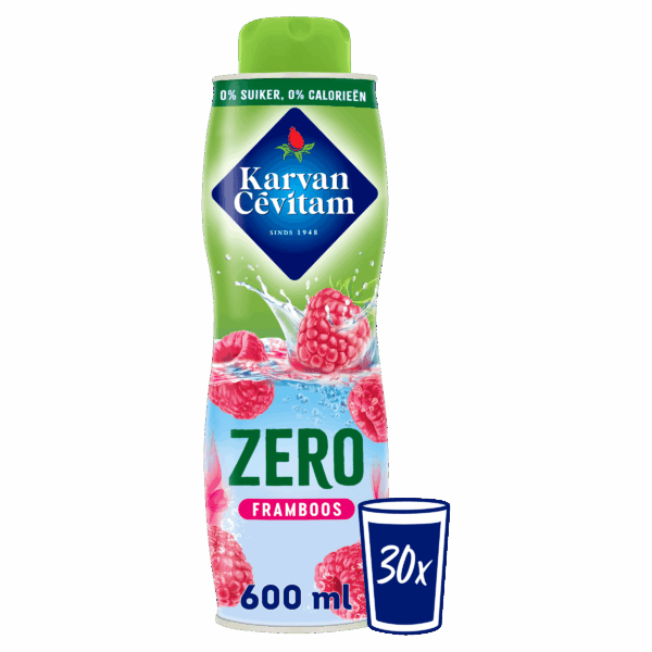 Karvan Cévitam Zero Framboos - PLUS