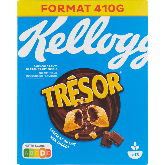 Kelloggs Tresor milk choco - Dirk