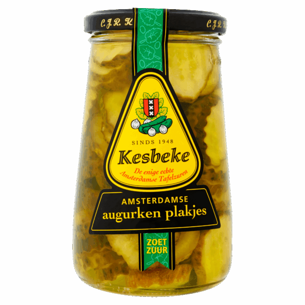 Kesbeke Augurken plakjes - PLUS
