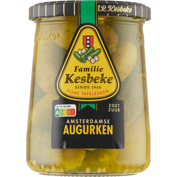 Kesbeke Zoet Zuur Amsterdamse Augurken 495 g - JUMBO