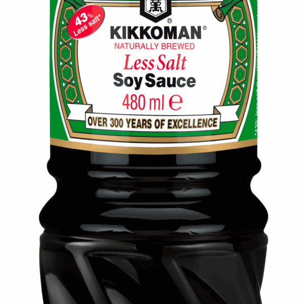 Kikkoman Sojasaus Less Salt - PLUS