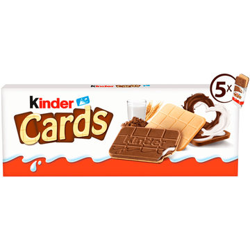 Kinder Cards 5 x 2 Stuks - JUMBO