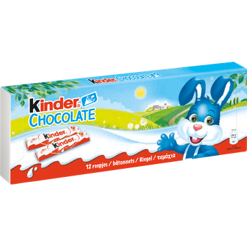 Kinder Chocolate 12 Reepjes - JUMBO