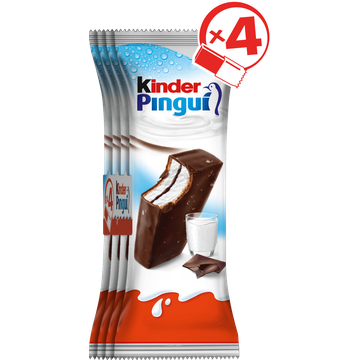 Kinder Pingui Cacao 4 Stuks - JUMBO