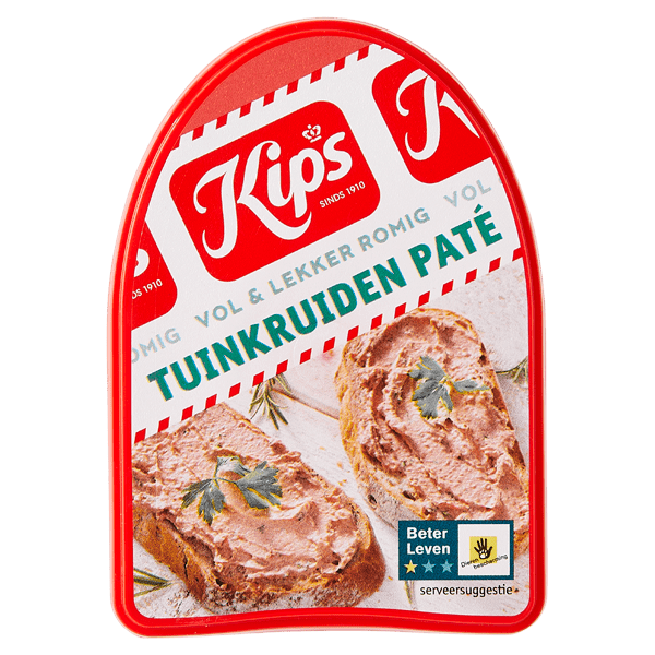 Kips Roompaté tuinkruiden - PLUS