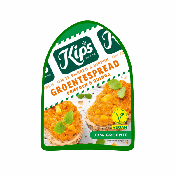 Kips vega groentespread pompoen - PLUS