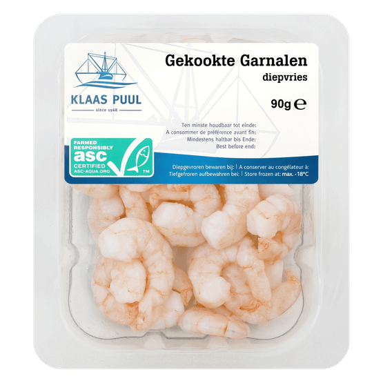 Klaas Puul Gekookte garnalen - Dirk