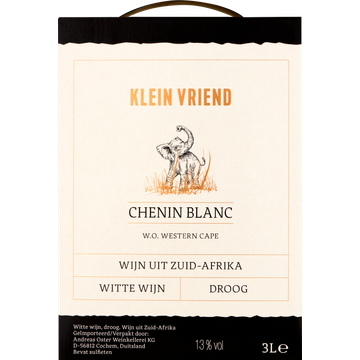 Klein Vriend - Chenin Blanc - JUMBO