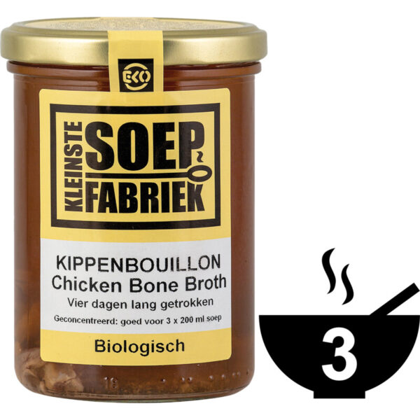 Kleinste Soepfabriek Kippenbouillon Biologisch - Albert Heijn