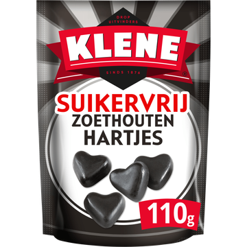 Klene Drop Zoethouten Hartjes Suikervrij - JUMBO
