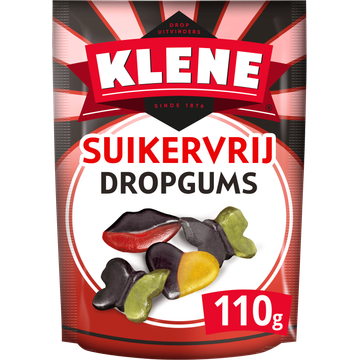 Klene Dropgums Suikervrij - JUMBO