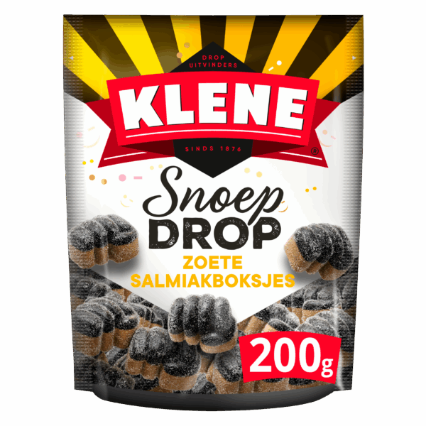 Klene Snoepdrop Salmiakboksjes - PLUS
