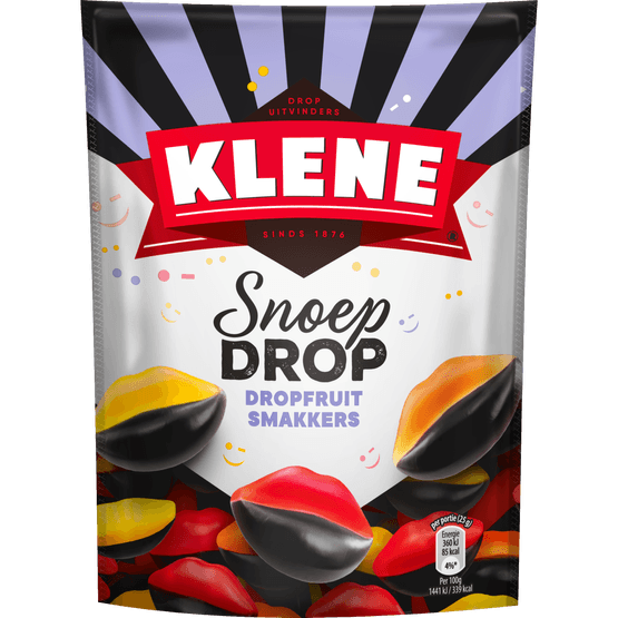 Klene Snoepdrop dropfruit smakkers - Dirk