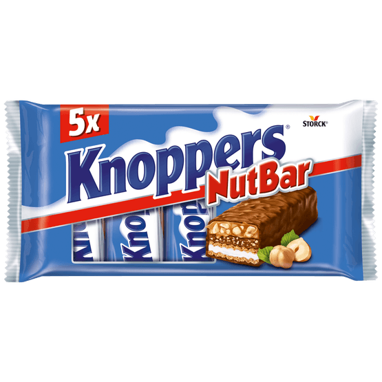 Knoppers Nutbar 5 stuks - Dirk