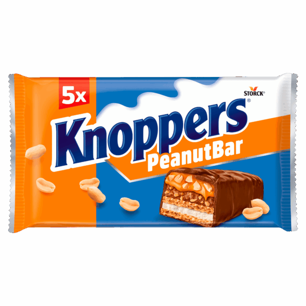 Knoppers Peanutbar 5-pack - PLUS