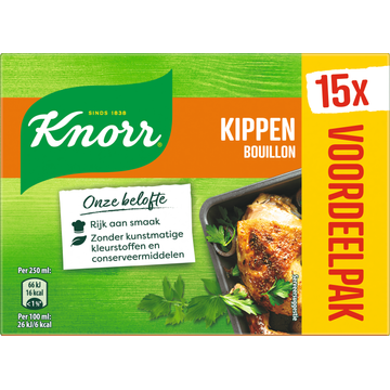 Knorr Bouillon Blokjes Kippen - JUMBO