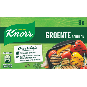Knorr Bouillontabletten Groente - JUMBO