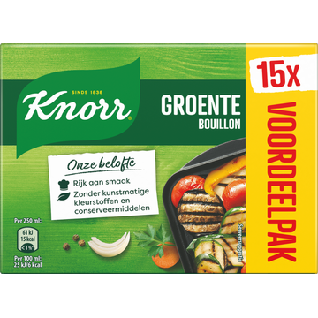 Knorr Bouillontabletten Groente - JUMBO