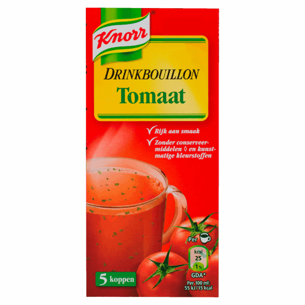 Knorr Drinkbouillon Tomaat - PLUS