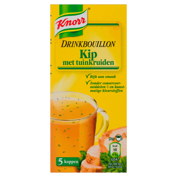 Knorr Drinkbouillon kip - PLUS