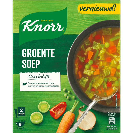 Knorr Groentesoep duopak - Dirk