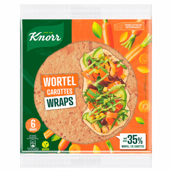 Knorr Groentewrap Wortel - PLUS