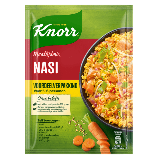Knorr Kruidenmix nasi goreng - Dirk