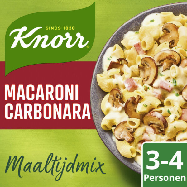 Knorr Maaltijdmix Macaroni Carbonara - Albert Heijn