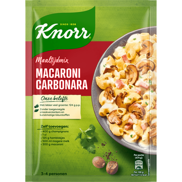 Knorr Maaltijdmix Macaroni Carbonara - JUMBO