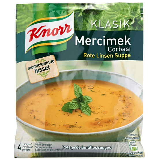 Knorr Mercimek corbasi - Dirk