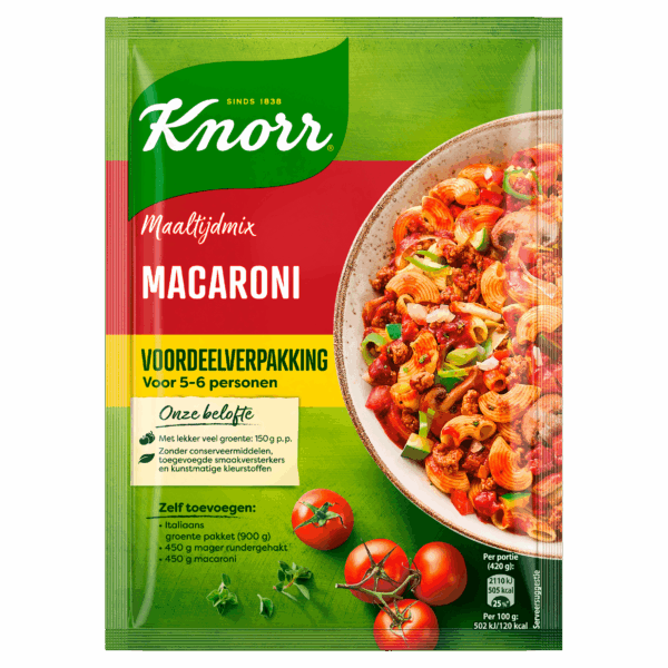 Knorr Mix voor Macaroni XXL - PLUS