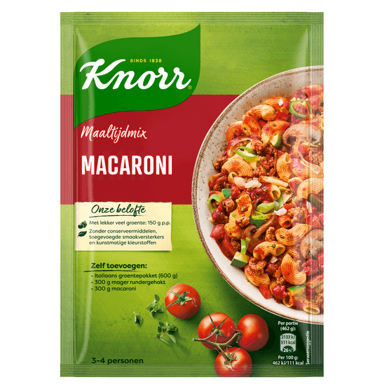 Knorr Mix voor macaroni - Dirk