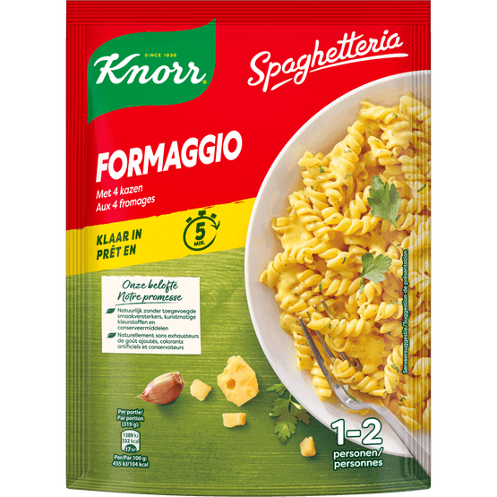 Knorr Spaghetteria formaggio - Dirk