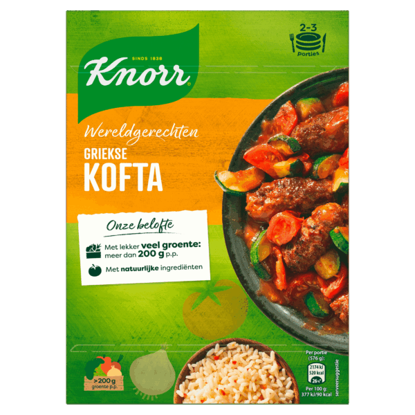 Knorr Wereldgerecht Griekse Kofta - PLUS