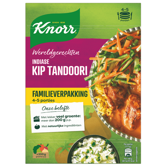 Knorr Wereldgerecht Indiase Kip Tandoorii XL - Dirk