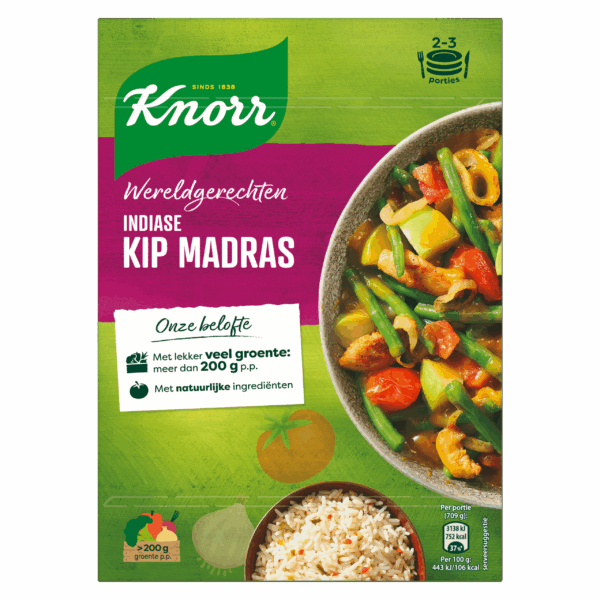 Knorr Wereldgerecht Kip Madras - PLUS