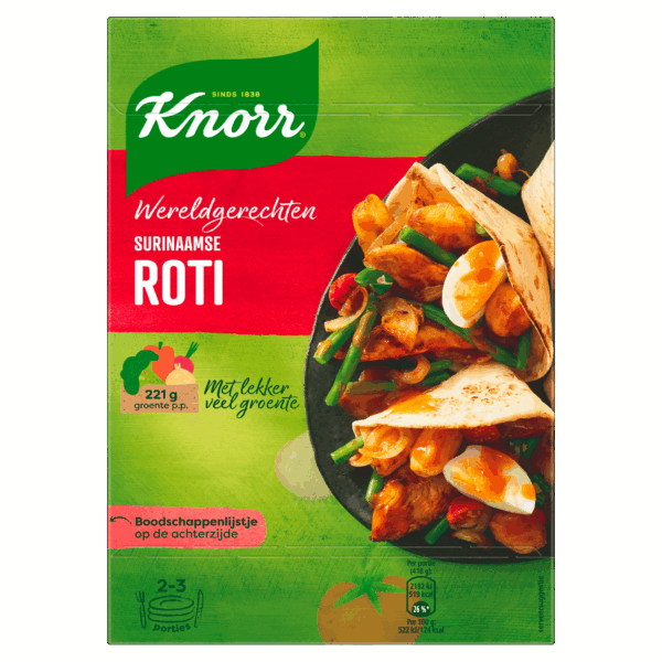 Knorr Wereldgerecht Surinaamse Roti - PLUS