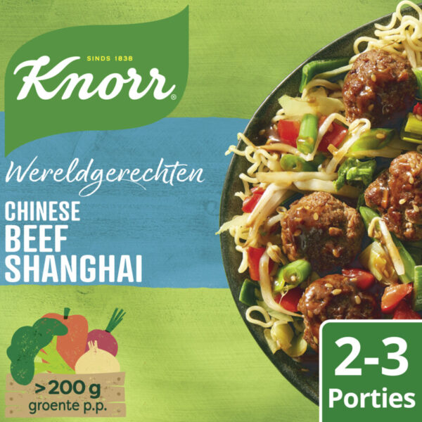 Knorr Wereldgerechten Chinese Beef Shanghai - Albert Heijn