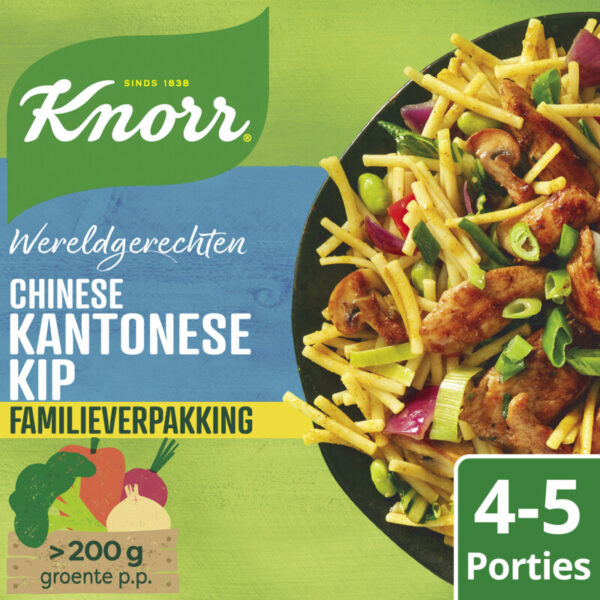 Knorr Wereldgerechten Chinese Kantonese Kip - Albert Heijn