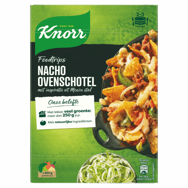 Knorr Wereldgerechten Foodtrip Nacho Chili - PLUS