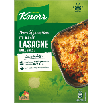 Knorr Wereldgerechten Italiaanse Lasagne Bolognese - JUMBO