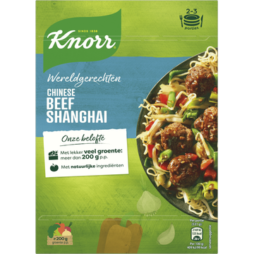 Knorr Wereldgerechten Maaltijdpakket Chinese Beef Shanghai - JUMBO