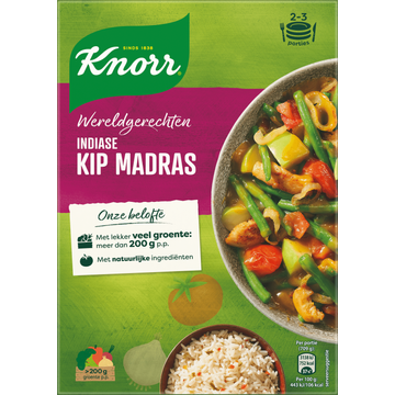 Knorr Wereldgerechten Maaltijdpakket Indiase Kip Madras - JUMBO